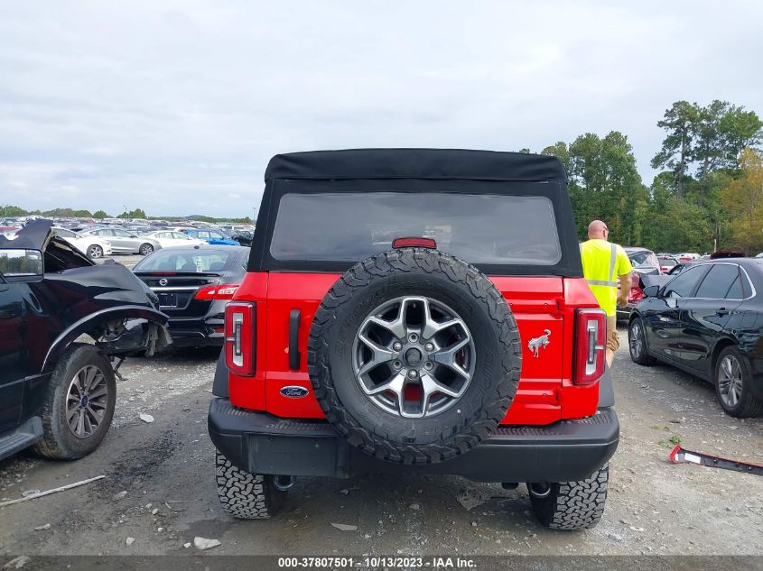 2021 FORD BRONCO BIG BEND/BLACK DIAMOND/OU - 1FMEE5DH8MLA76683