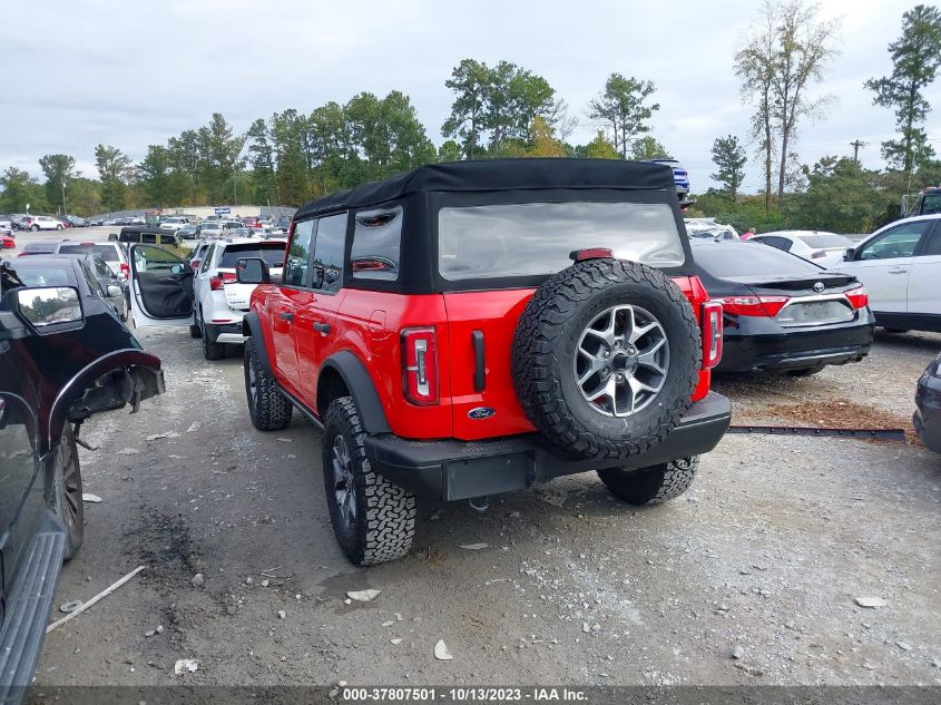 2021 FORD BRONCO BIG BEND/BLACK DIAMOND/OU - 1FMEE5DH8MLA76683
