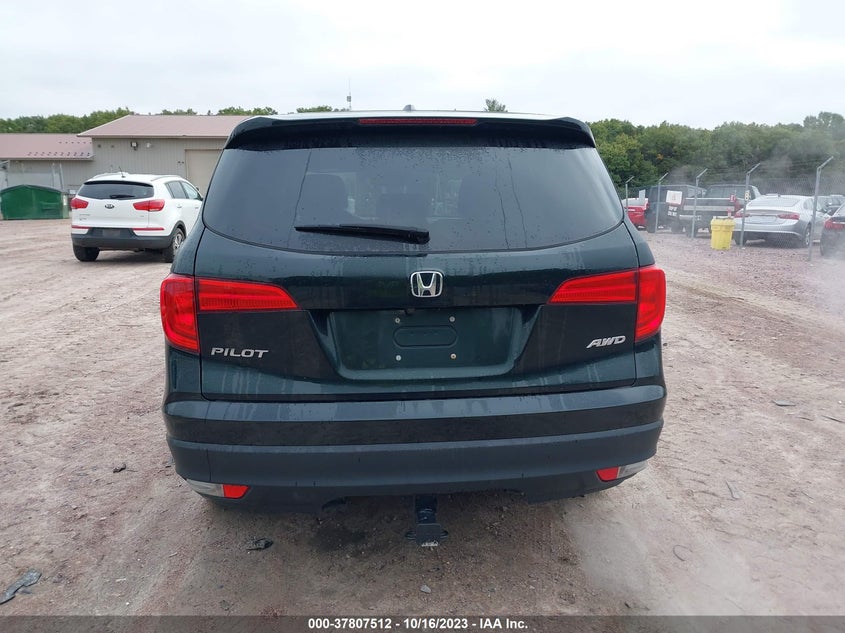 VIN 5FNYF6H66JB059537 2018 HONDA PILOT EXL