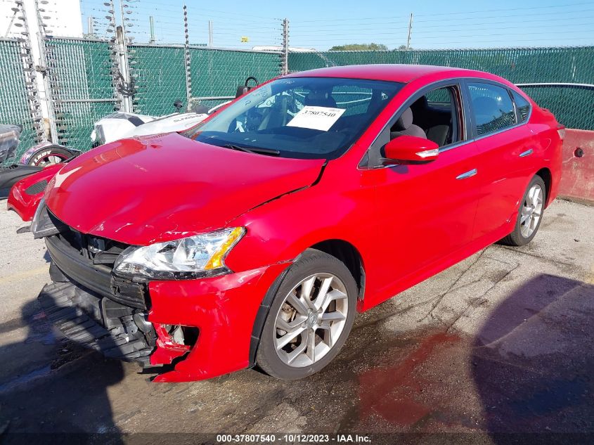 2015 NISSAN SENTRA SR - 3N1AB7AP3FY334463