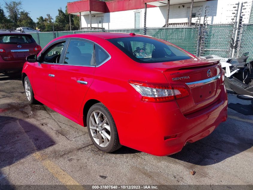 2015 NISSAN SENTRA SR - 3N1AB7AP3FY334463