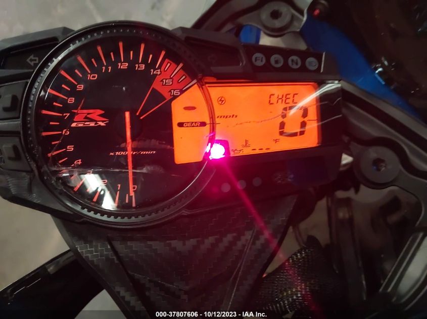 2021 SUZUKI GSX-R750 JS1GR7MA6M7100207