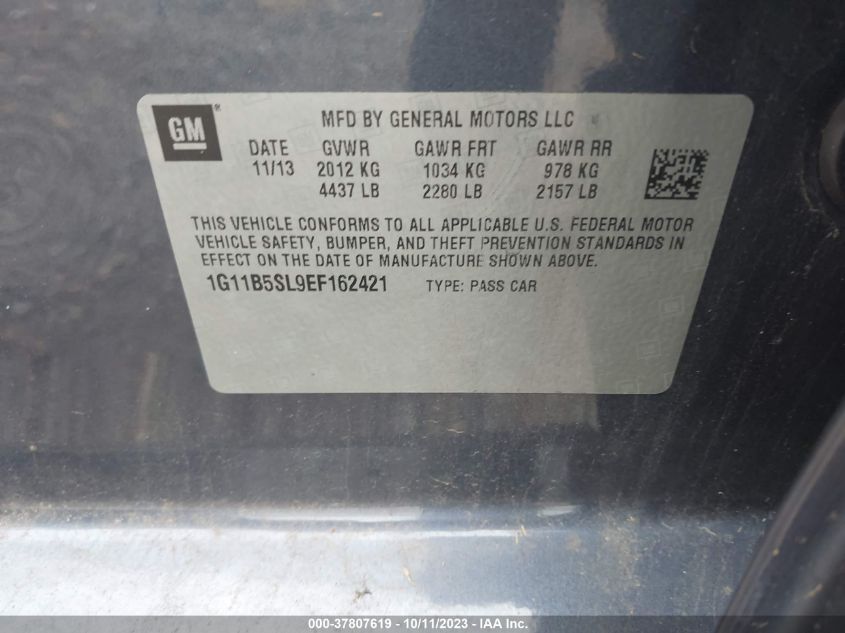 2014 CHEVROLET MALIBU LS - 1G11B5SL9EF162421