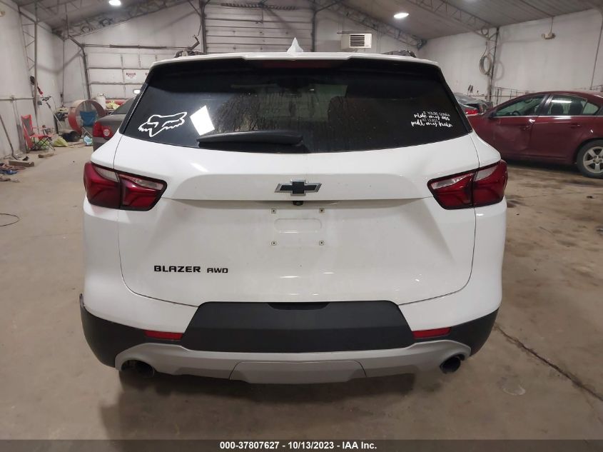 2020 CHEVROLET BLAZER LT - 3GNKBHR42LS723070