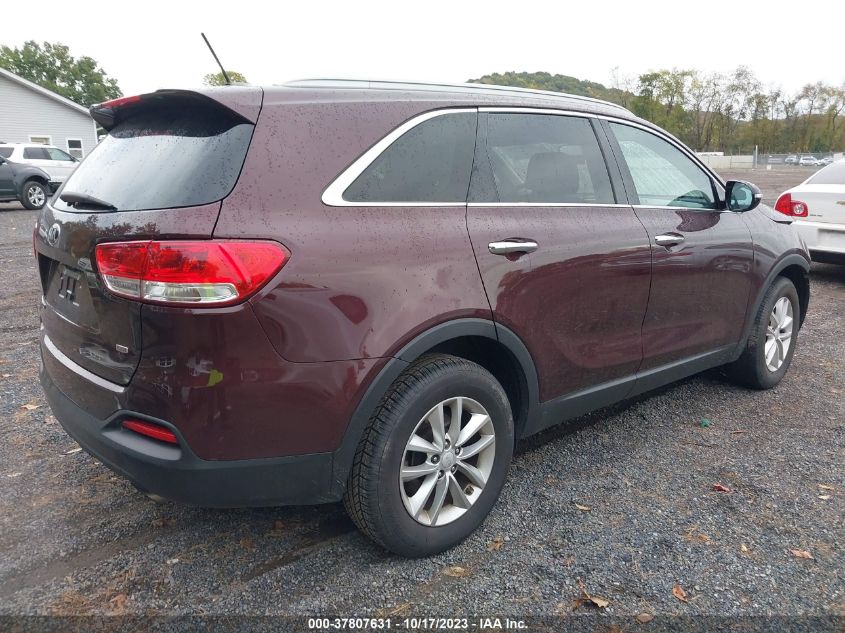 2017 KIA SORENTO LX - 5XYPG4A39HG280257