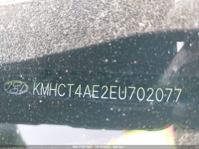 2014 HYUNDAI ACCENT GLS - KMHCT4AE2EU702077