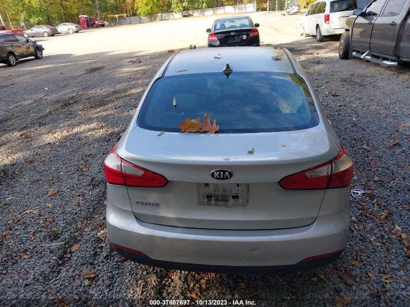 2016 KIA FORTE LX - KNAFK4A63G5612640