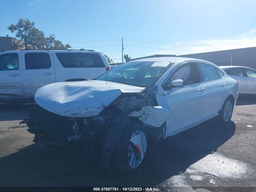 2016 CHRYSLER 200 LIMITED - 1C3CCCAB2GN129607