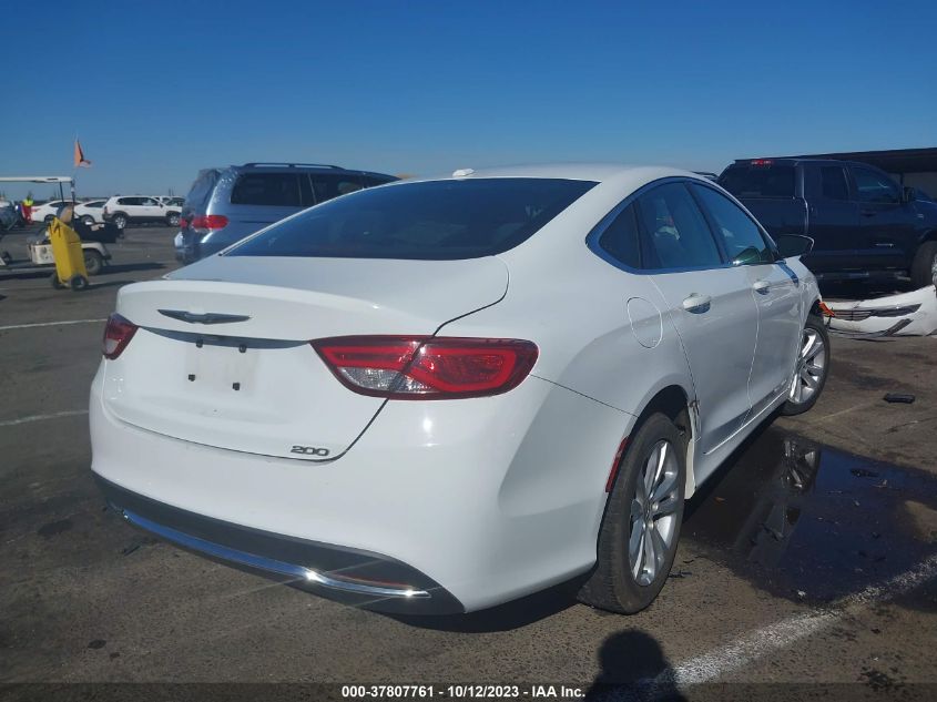 2016 CHRYSLER 200 LIMITED - 1C3CCCAB2GN129607
