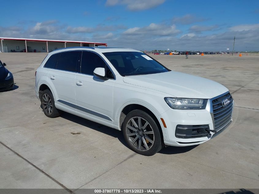 2017 AUDI Q7 PREMIUM PLUS - WA1LAAF75HD012082