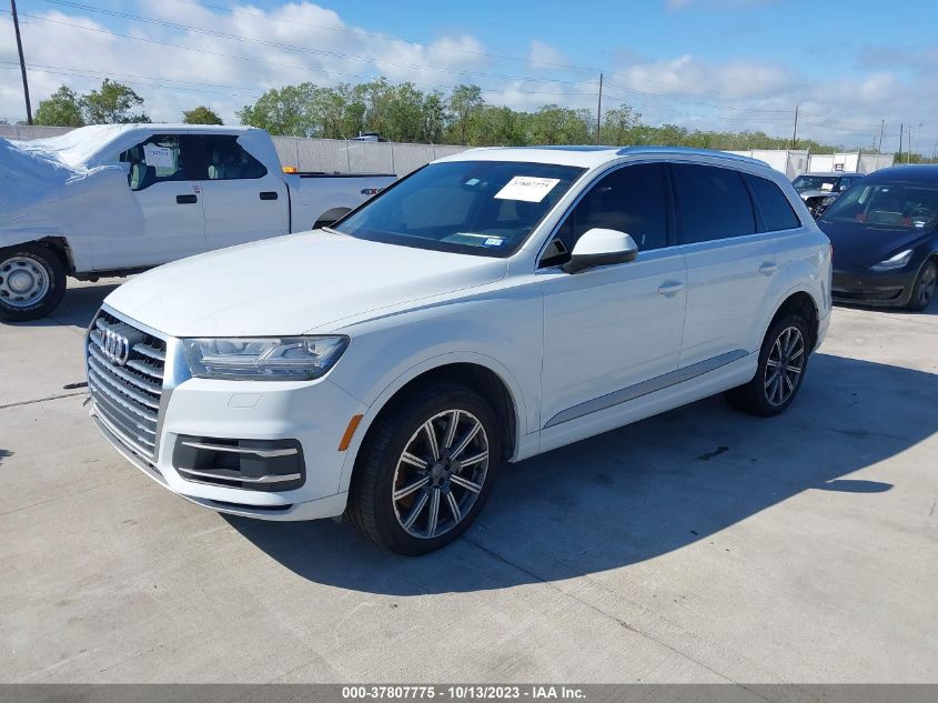 2017 AUDI Q7 PREMIUM PLUS - WA1LAAF75HD012082