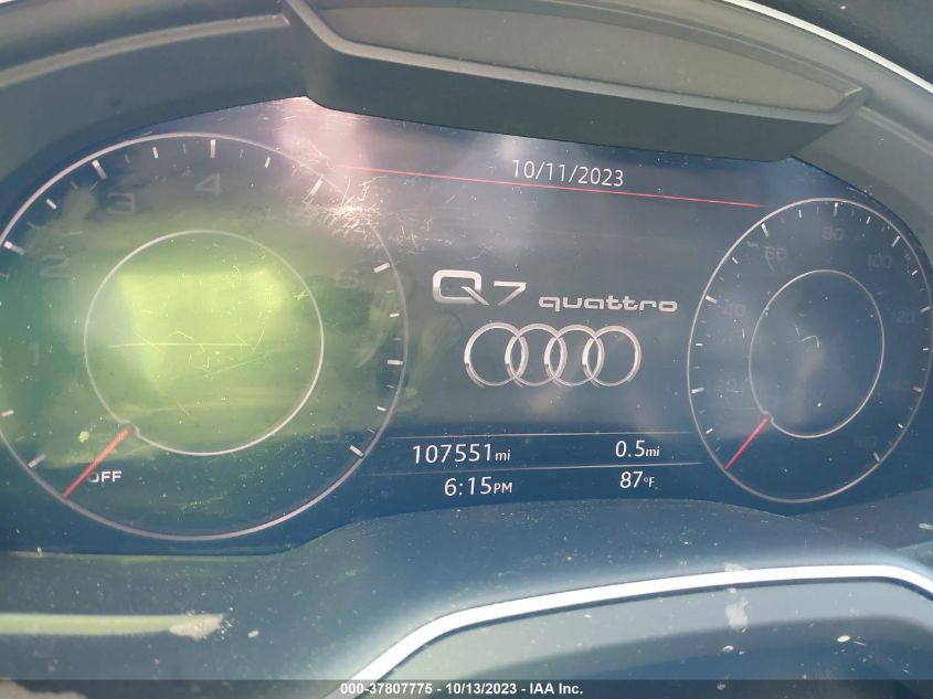 2017 AUDI Q7 PREMIUM PLUS - WA1LAAF75HD012082
