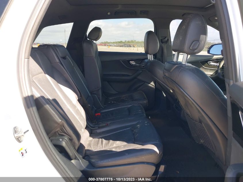 2017 AUDI Q7 PREMIUM PLUS - WA1LAAF75HD012082