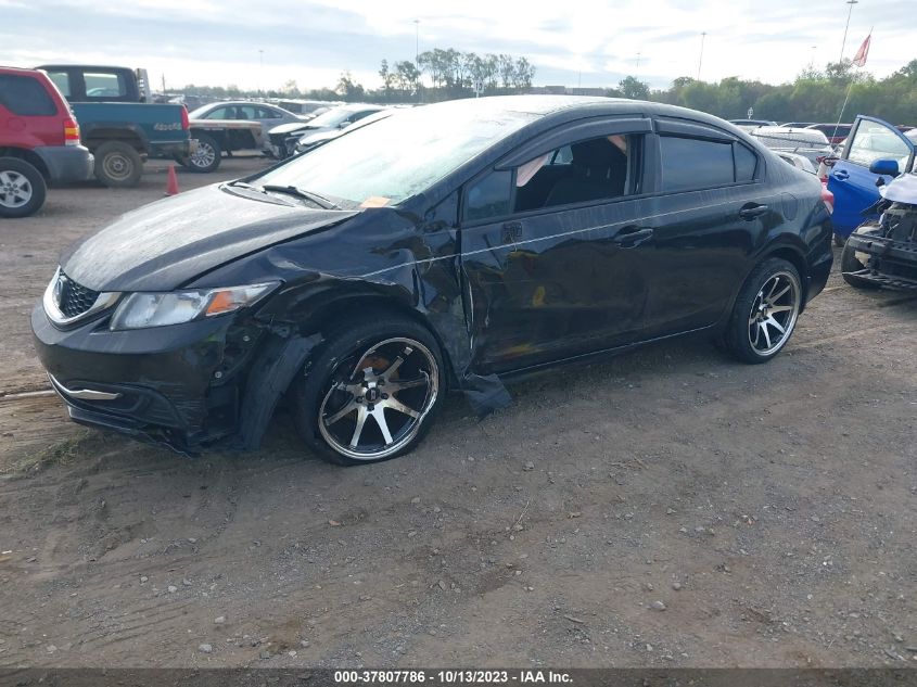 2015 HONDA CIVIC SEDAN LX - 19XFB2F52FE072563