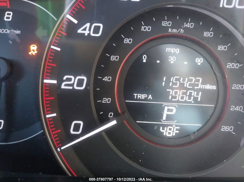 2013 HONDA ACCORD CPE EX-L 1HGCT1B83DA000850