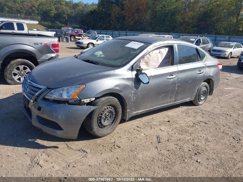 2015 NISSAN SENTRA S - 3N1AB7AP7FY292931