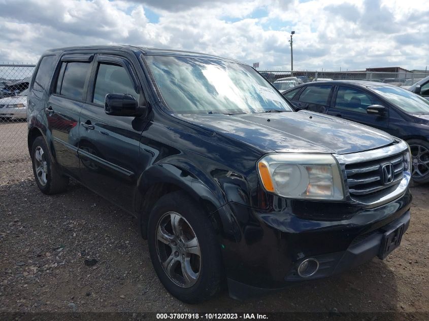 2013 HONDA PILOT EX-L - 5FNYF3H59DB019799