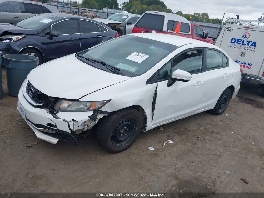 2014 HONDA CIVIC LX - 19XFB2F54EE059909
