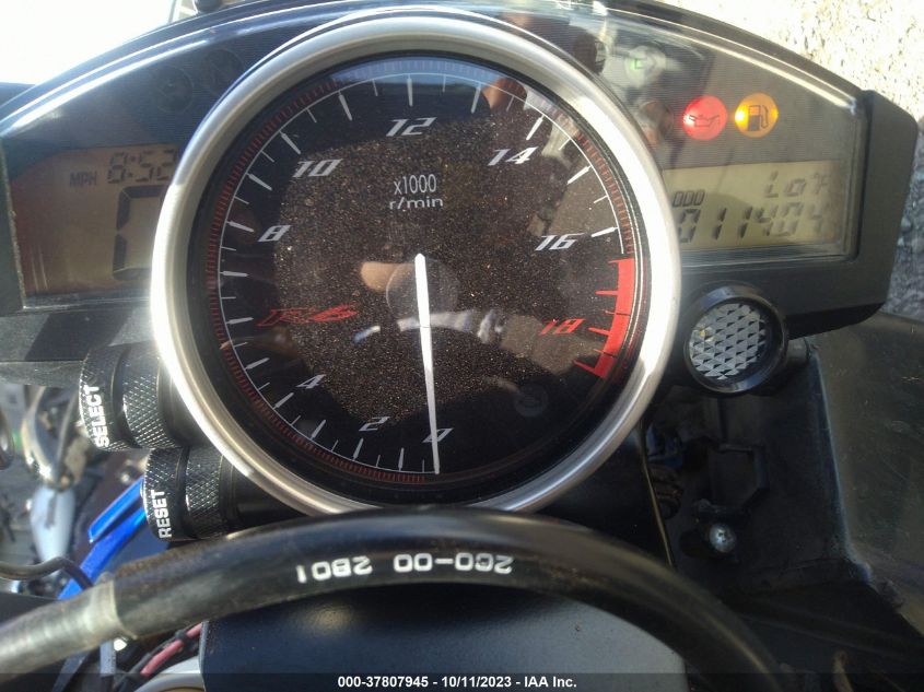 2012 YAMAHA YZFR6 JYARJ16E0CA026234