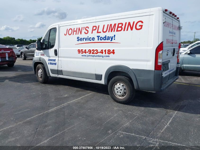 2017 RAM PROMASTER CARGO VAN - 3C6TRVAG0HE518938