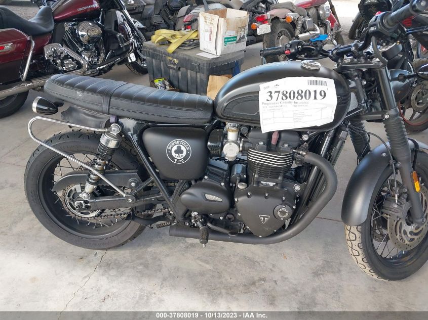 2020 TRIUMPH MOTORCYCLE BONNEVILLE T120/BLACK/BUD EKINS SMTD40HL9LT956750