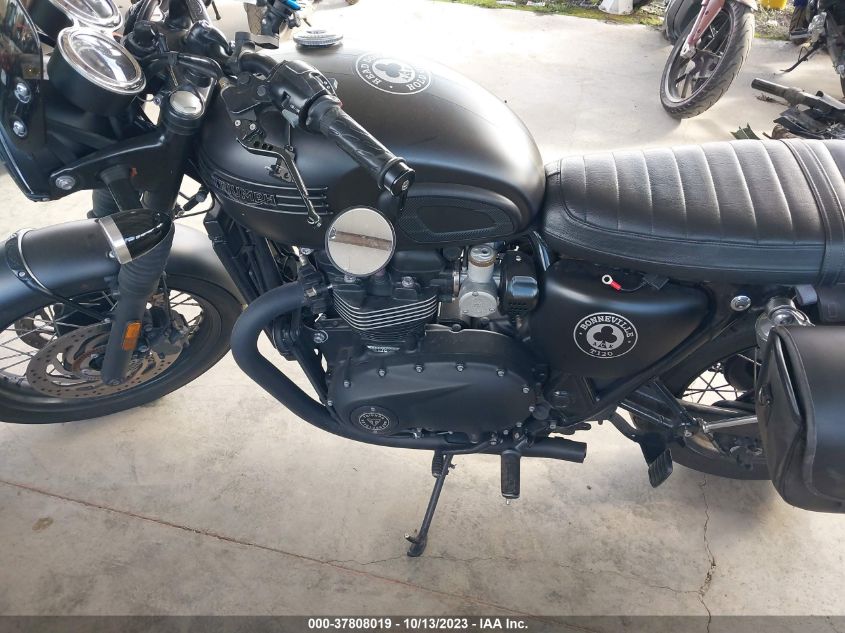 2020 TRIUMPH MOTORCYCLE BONNEVILLE T120/BLACK/BUD EKINS SMTD40HL9LT956750