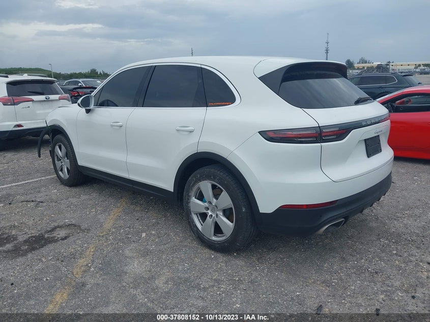 VIN WP1AA2AY9KDA05239 2019 PORSCHE CAYENNE