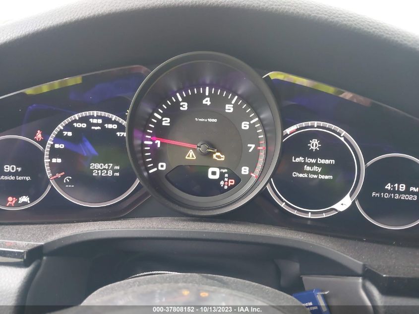 VIN WP1AA2AY9KDA05239 2019 PORSCHE CAYENNE