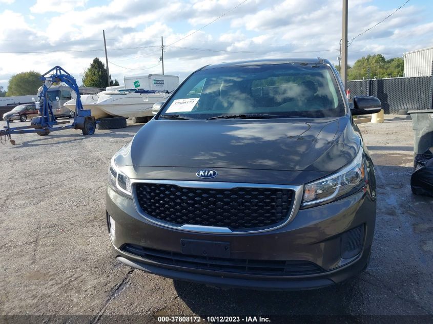 2016 KIA SEDONA LX - KNDMB5C17G6129096