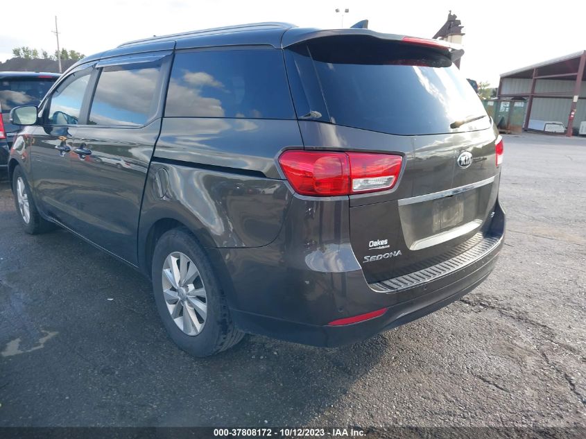 2016 KIA SEDONA LX - KNDMB5C17G6129096