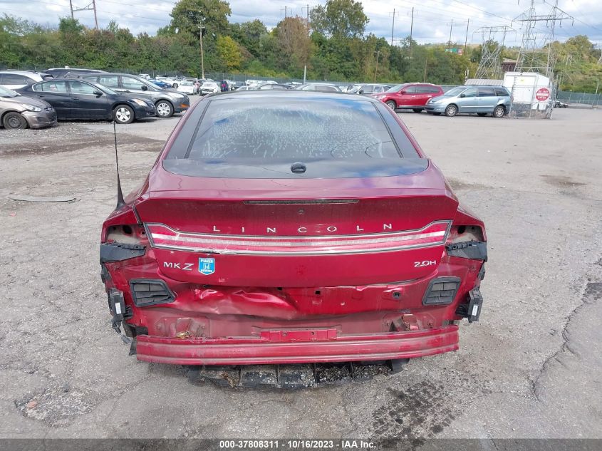 2014 LINCOLN MKZ HYBRID 3LN6L2LU2ER804217