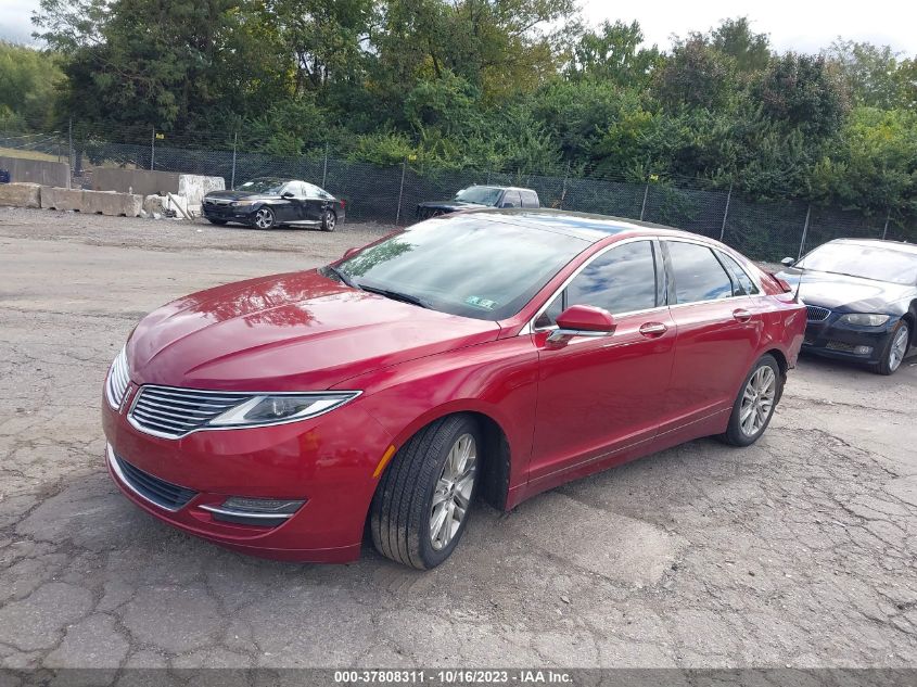 2014 LINCOLN MKZ HYBRID 3LN6L2LU2ER804217