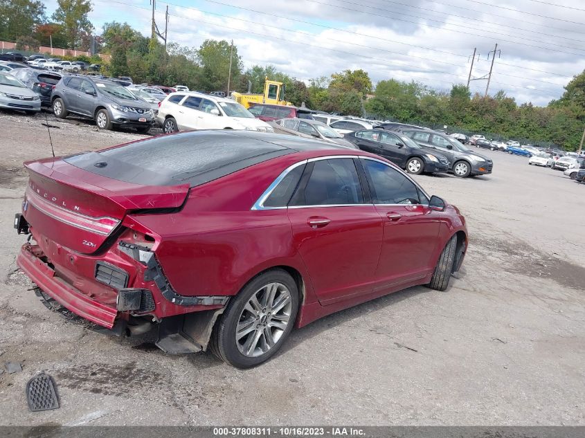 2014 LINCOLN MKZ HYBRID 3LN6L2LU2ER804217