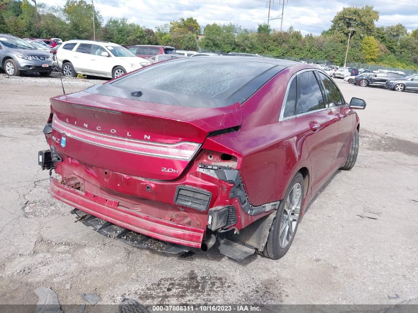 2014 LINCOLN MKZ HYBRID 3LN6L2LU2ER804217