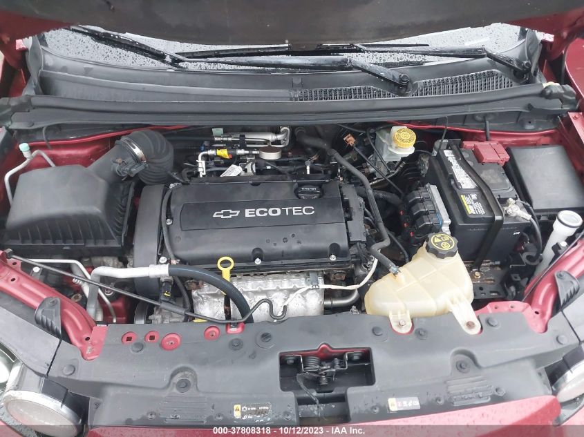 2013 CHEVROLET SONIC LT - 1G1JC5SH2D4186725