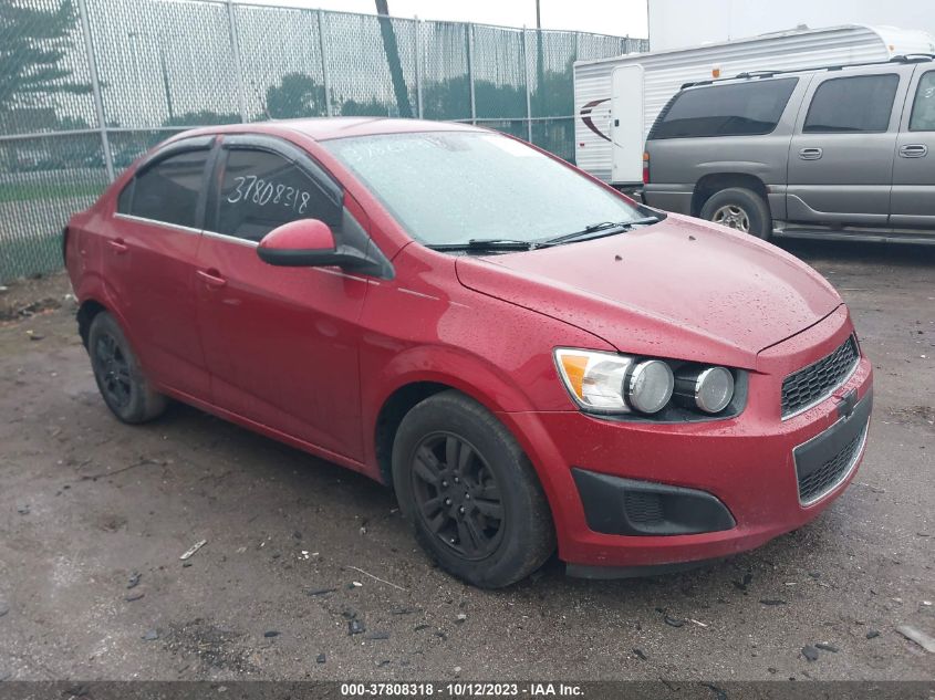 2013 CHEVROLET SONIC LT - 1G1JC5SH2D4186725