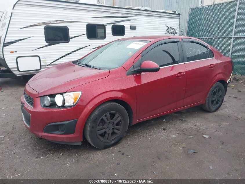 2013 CHEVROLET SONIC LT - 1G1JC5SH2D4186725