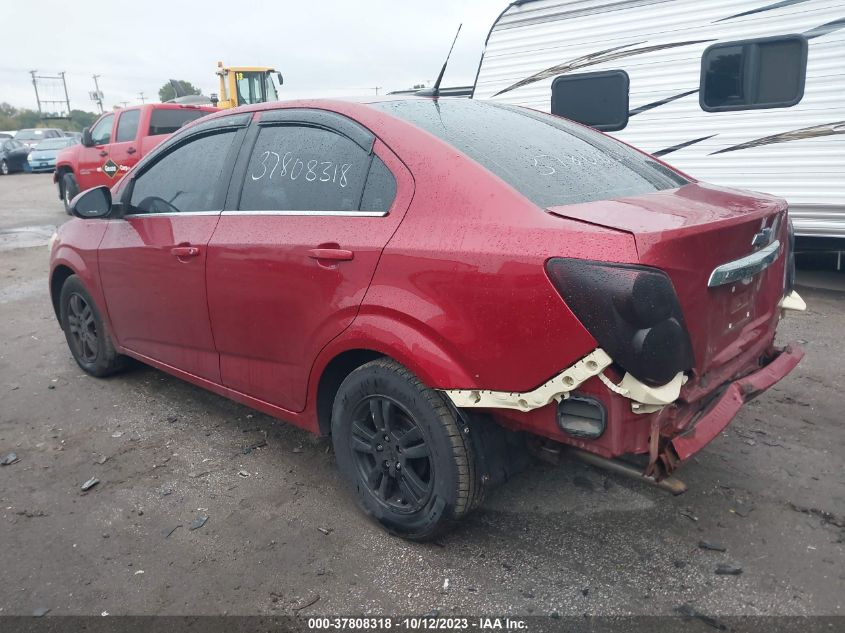 2013 CHEVROLET SONIC LT - 1G1JC5SH2D4186725