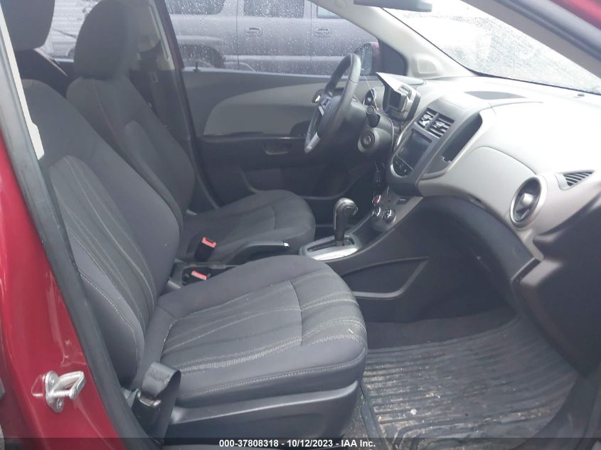 2013 CHEVROLET SONIC LT - 1G1JC5SH2D4186725
