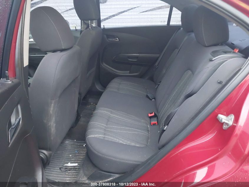 2013 CHEVROLET SONIC LT - 1G1JC5SH2D4186725