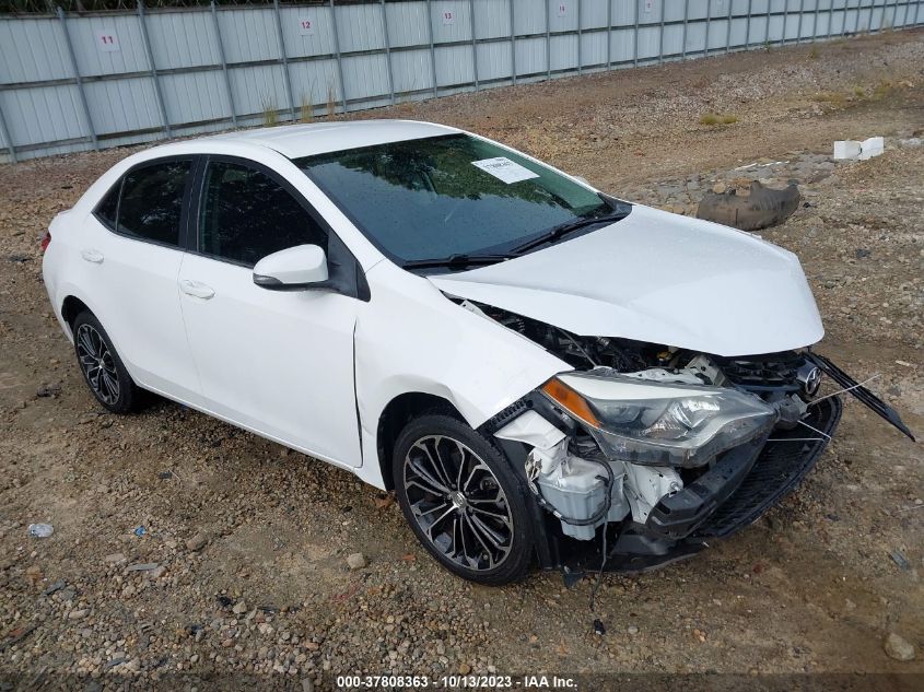 2016 TOYOTA COROLLA L/LE/S/S PLUS/LE PLUS - 2T1BURHE8GC576176