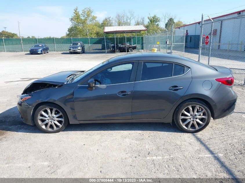 2014 MAZDA MAZDA3 S GRAND TOURING - JM1BM1W3XE1144628