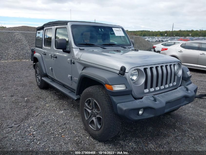 2018 JEEP WRANGLER UNLIMITED SPORT S - 1C4HJXDG1JW227664