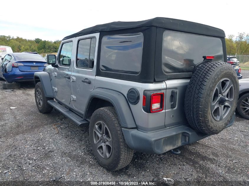 2018 JEEP WRANGLER UNLIMITED SPORT S - 1C4HJXDG1JW227664