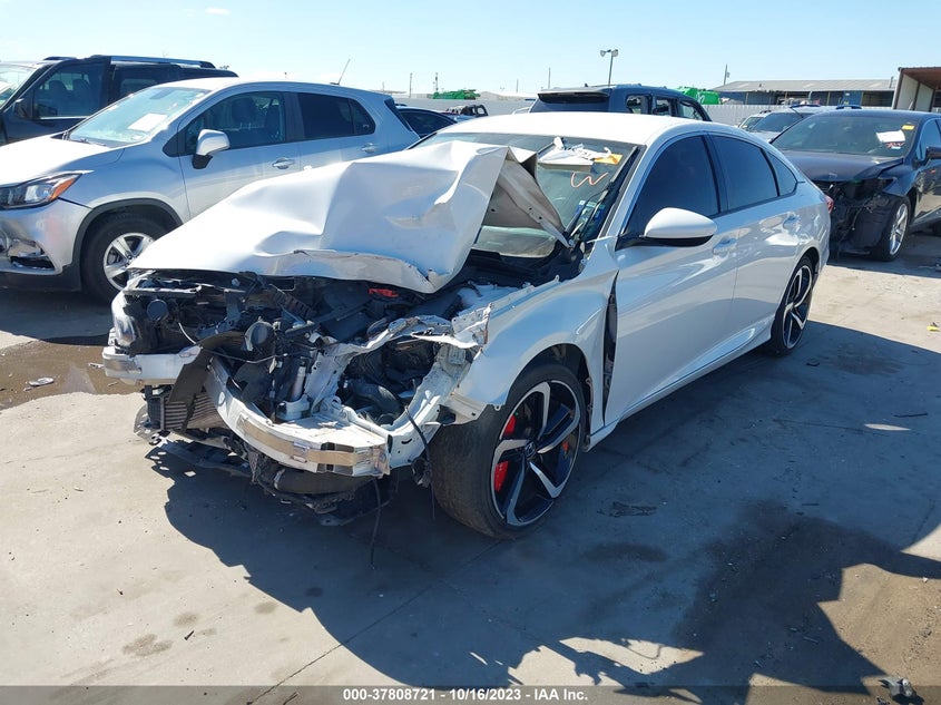 VIN 1HGCV1F38KA069569 2019 HONDA ACCORD SEDAN SPORT 1.5T