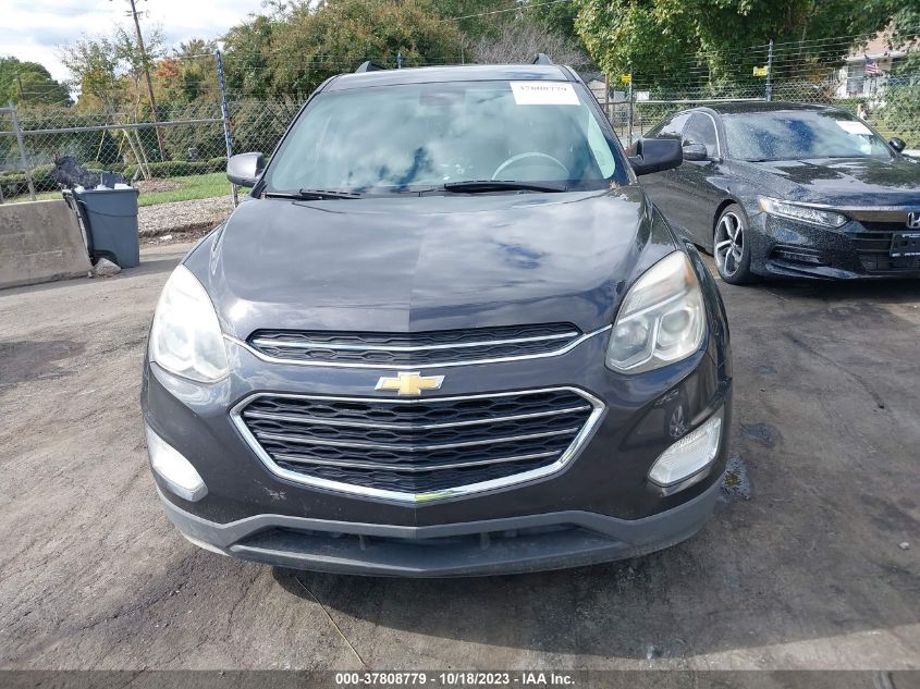 2016 CHEVROLET EQUINOX LT - 2GNFLFEK7G6110924