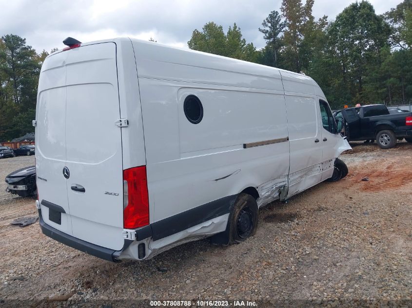 2022 MERCEDES-BENZ SPRINTER 2500 HIGH ROOF V6 W1Y4EDHY4NT093840