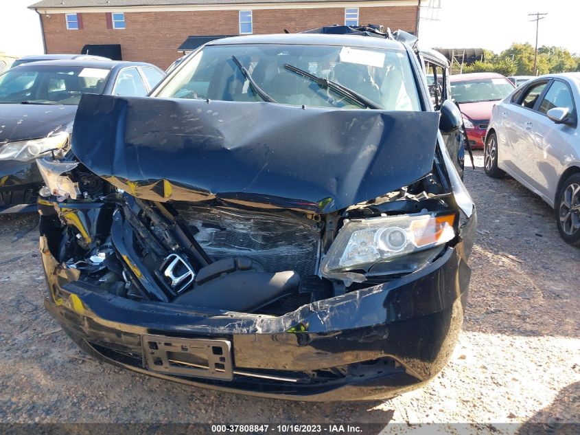 2016 HONDA ODYSSEY EX-L - 5FNRL5H65GB055253