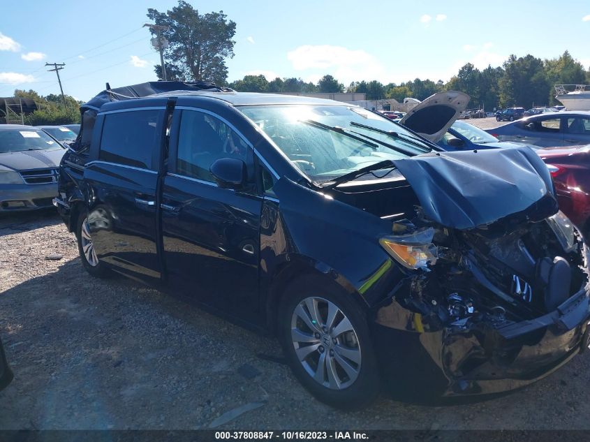 2016 HONDA ODYSSEY EX-L - 5FNRL5H65GB055253