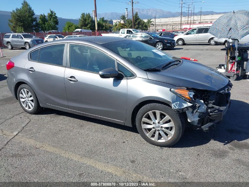 2016 KIA FORTE LX - KNAFX4A63G5490007